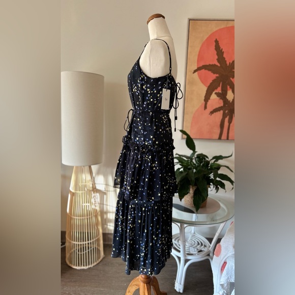 Aje Zoe Black Wildflower Dress - Picture 7 of 9